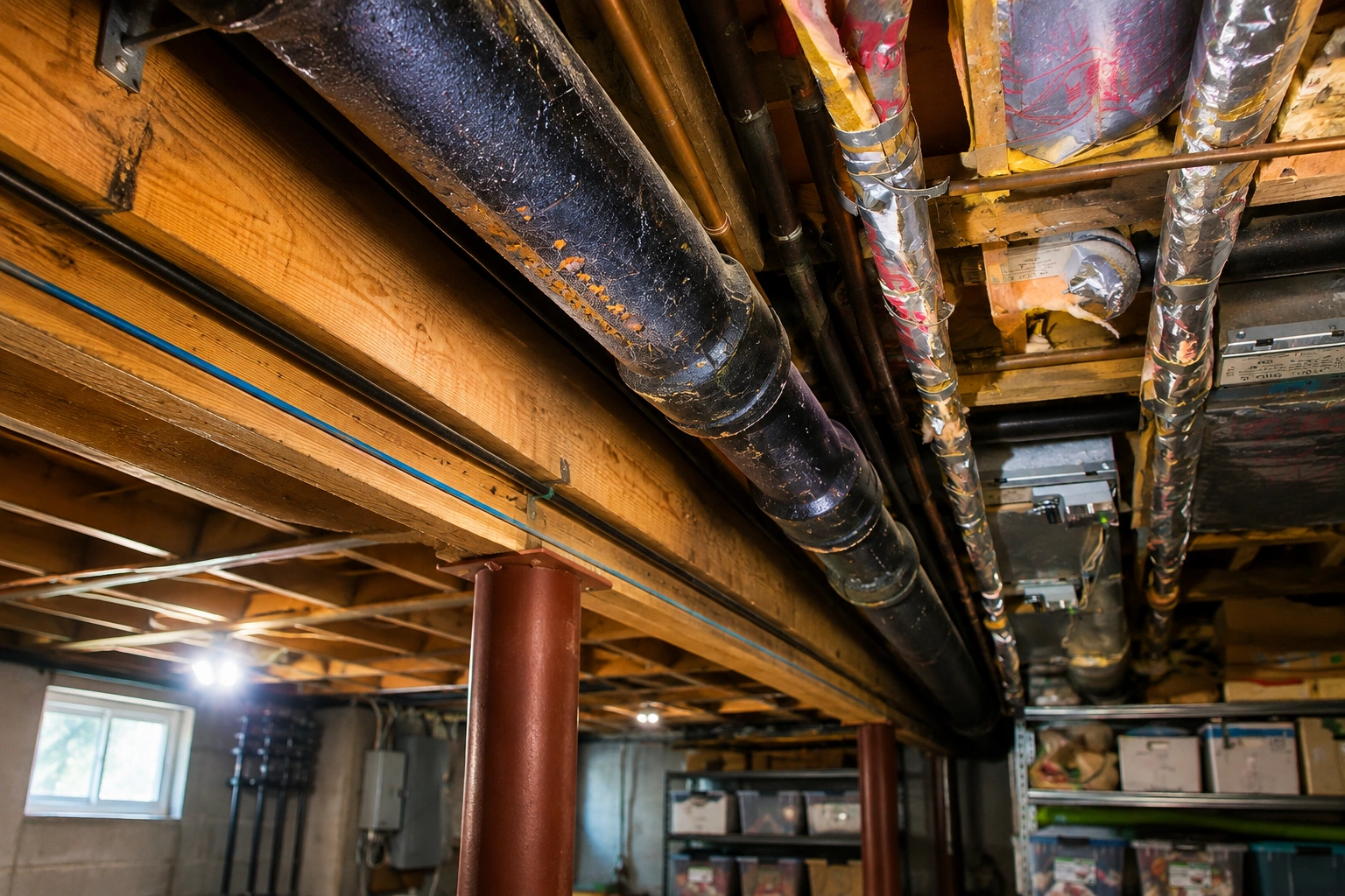 Cast Iron Drain Pipe Failure in Westford: When to Patch vs. Full Repipe