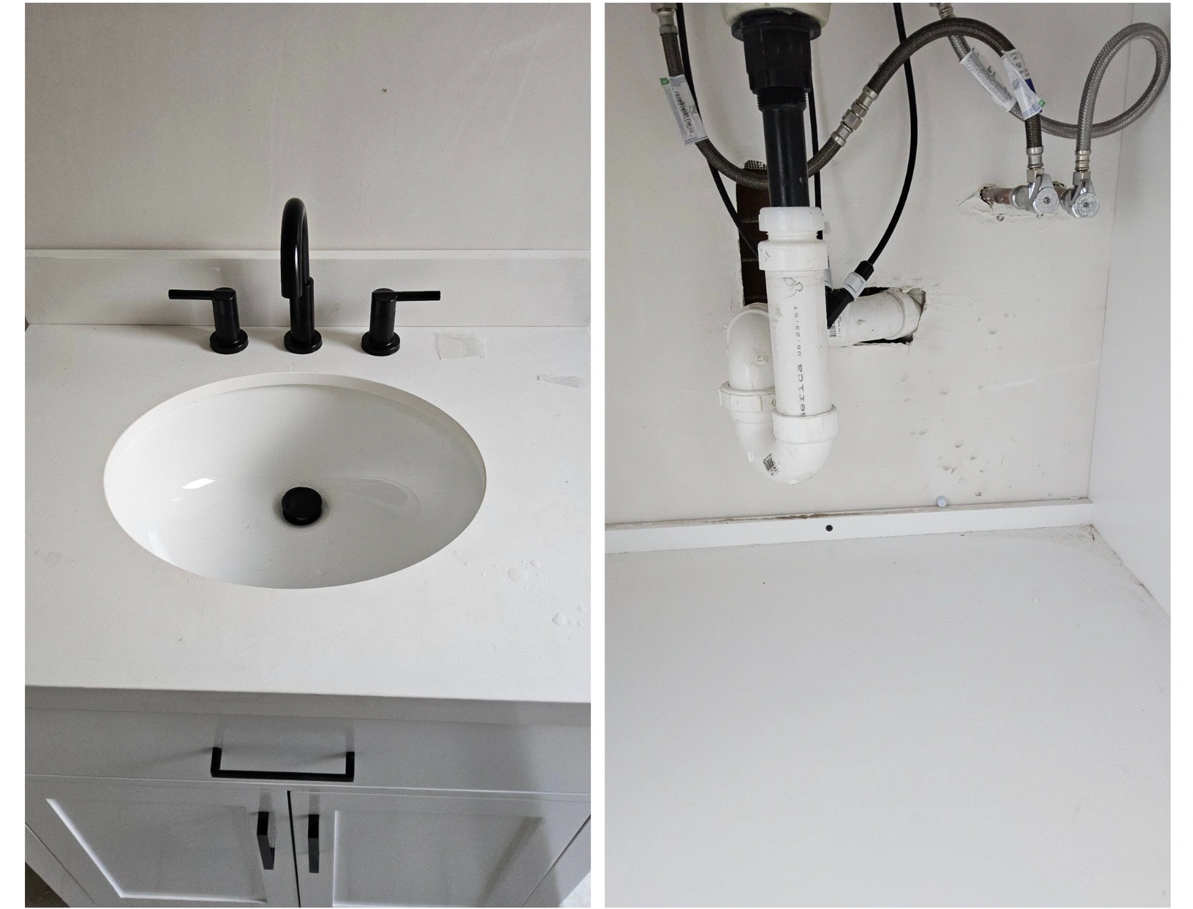 Faucet install