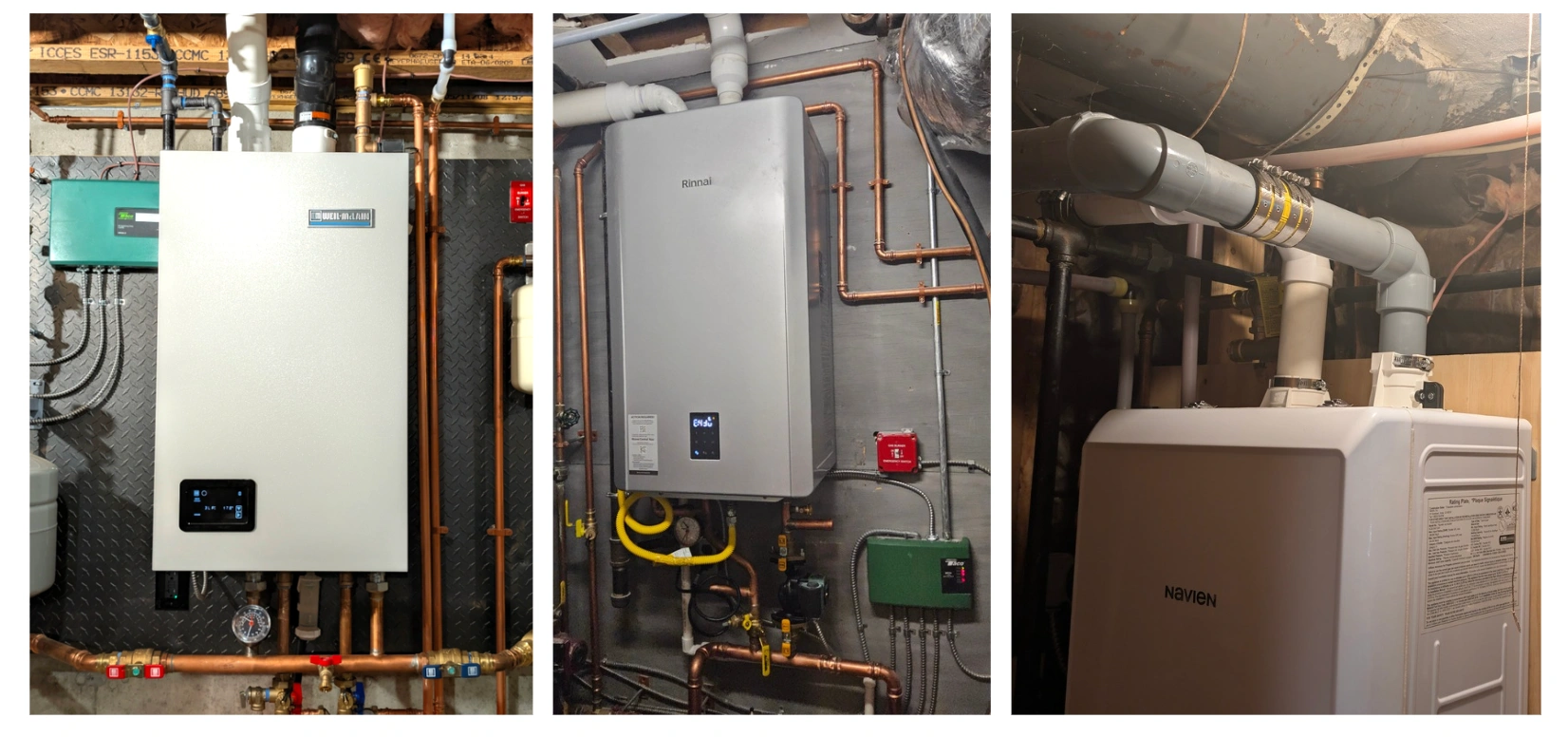 Condensing Boiler we recently work on.